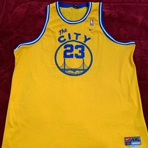 Jason Richardson Golden State Warriors retro Nike swing man jersey